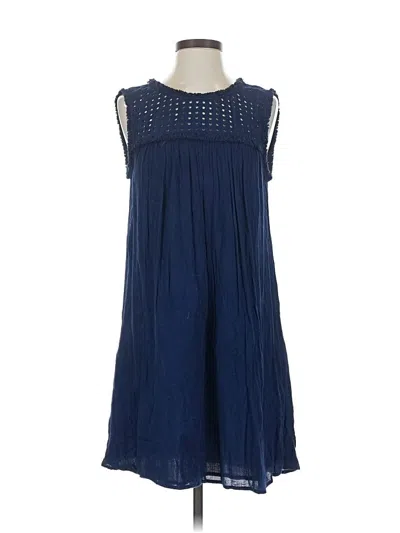 Pre-owned Tommy Bahama Casual Dress In Blue