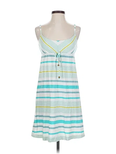 Pre-owned Tommy Bahama Casual Dress In Blue