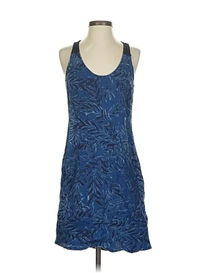 Pre-owned Tommy Bahama Casual Dress In Blue