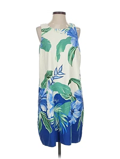 Pre-owned Tommy Bahama Casual Dress In Blue