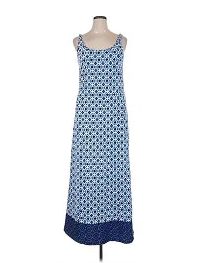 Pre-owned Tommy Bahama Casual Dress In Blue