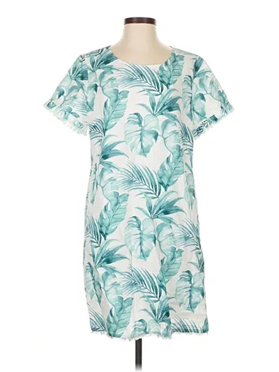 Pre-owned Tommy Bahama Casual Dress In Blue