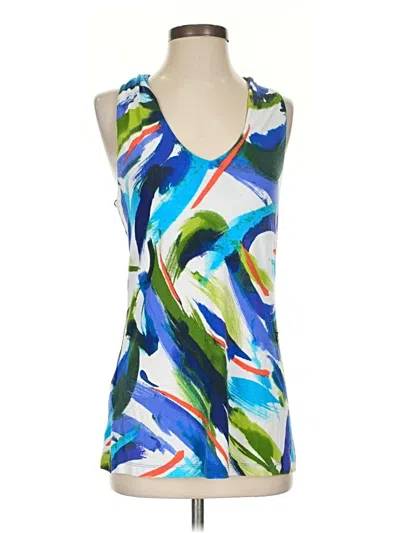 Pre-owned Tommy Bahama Casual Dress In Blue