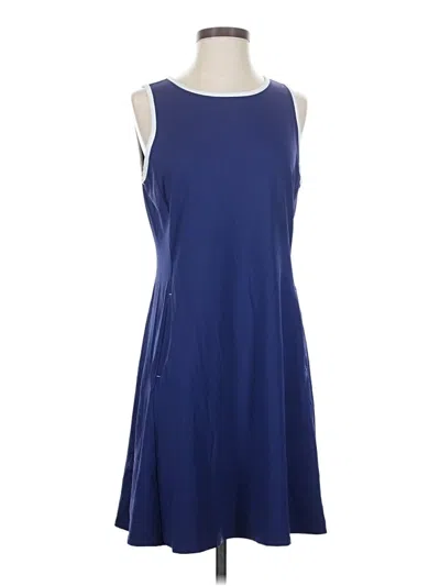 Pre-owned Tommy Bahama Casual Dress In Blue