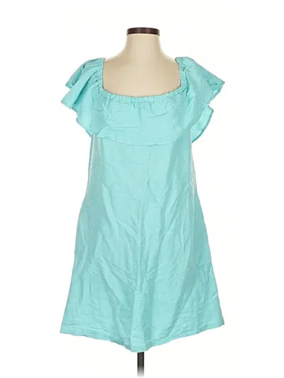 Pre-owned Tommy Bahama Casual Dress In Blue