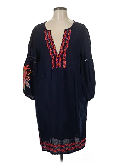 Pre-owned Tommy Bahama Casual Dress In Blue