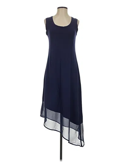 Pre-owned Tommy Bahama Casual Dress In Blue