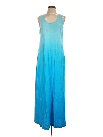 Pre-owned Tommy Bahama Casual Dress In Blue