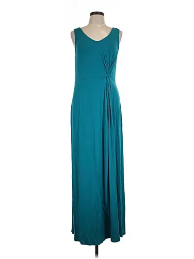 Pre-owned Tommy Bahama Casual Dress In Blue
