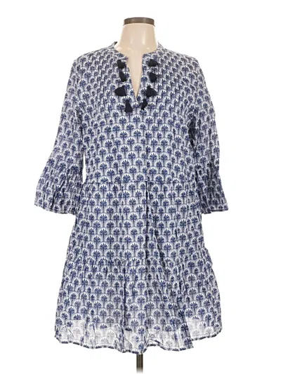 Pre-owned Tommy Bahama Casual Dress In Blue