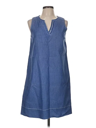 Pre-owned Tommy Bahama Casual Dress In Blue
