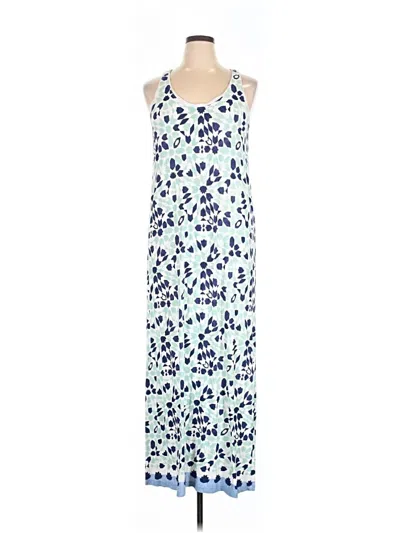 Pre-owned Tommy Bahama Casual Dress In Blue