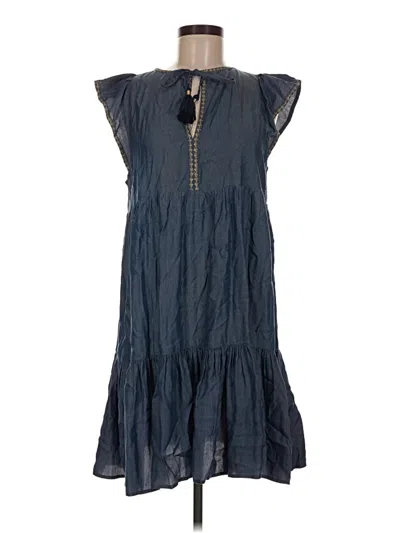 Pre-owned Tommy Bahama Casual Dress In Blue