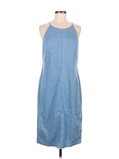 Pre-owned Tommy Bahama Casual Dress In Blue