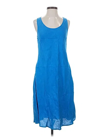 Pre-owned Tommy Bahama Casual Dress In Blue