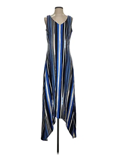Pre-owned Tommy Bahama Casual Dress In Blue