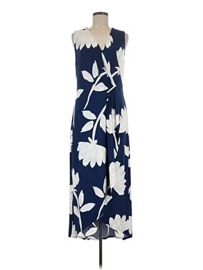Pre-owned Tommy Bahama Casual Dress In Blue