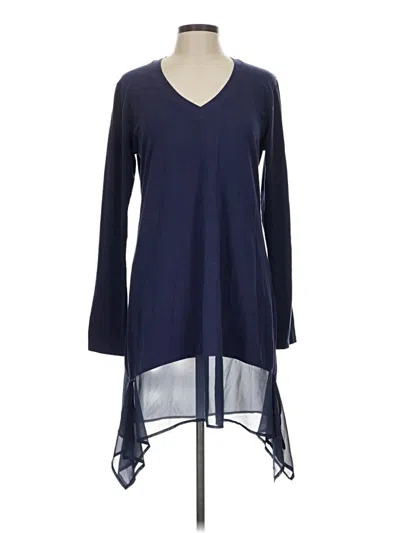 Pre-owned Tommy Bahama Casual Dress In Blue