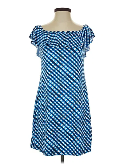 Pre-owned Tommy Bahama Casual Dress In Blue