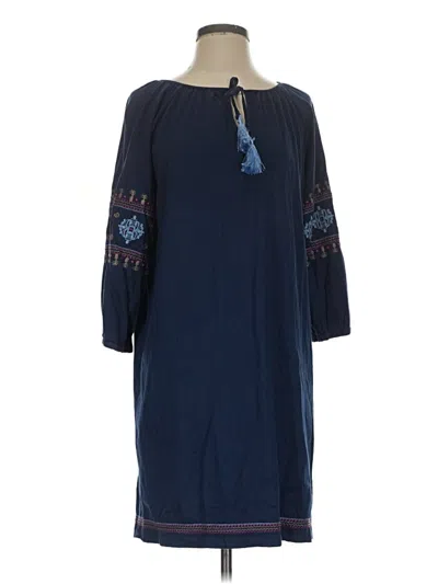 Pre-owned Tommy Bahama Casual Dress In Blue