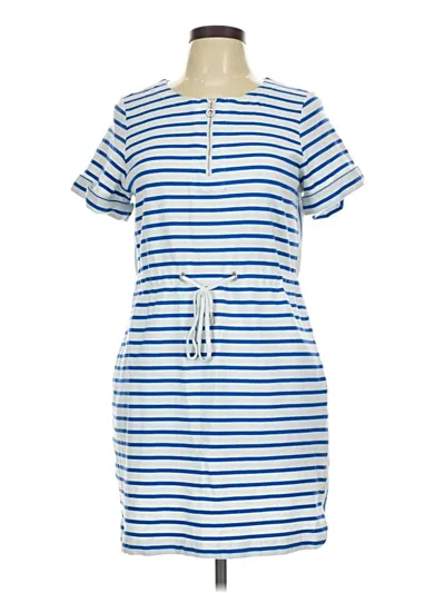 Pre-owned Tommy Bahama Casual Dress In Blue