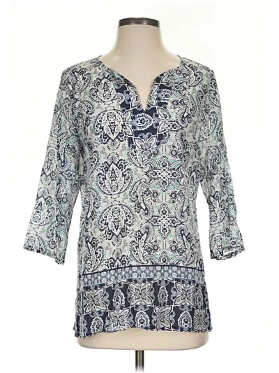 Pre-owned Tommy Bahama Casual Dress In Blue