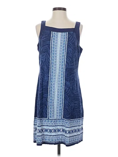 Pre-owned Tommy Bahama Casual Dress In Blue