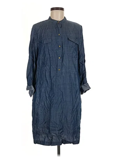 Pre-owned Tommy Bahama Casual Dress In Blue