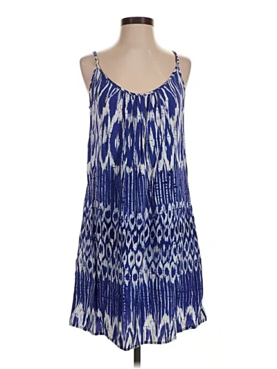 Pre-owned Tommy Bahama Casual Dress In Blue