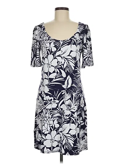Pre-owned Tommy Bahama Casual Dress In Blue