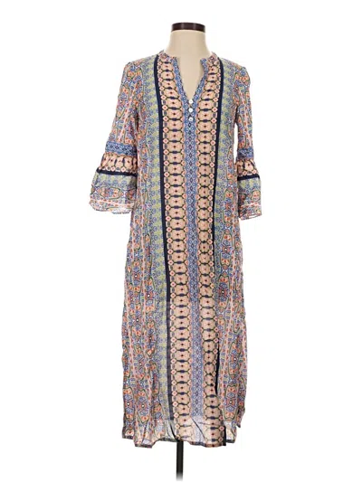 Pre-owned Tommy Bahama Casual Dress In Blue