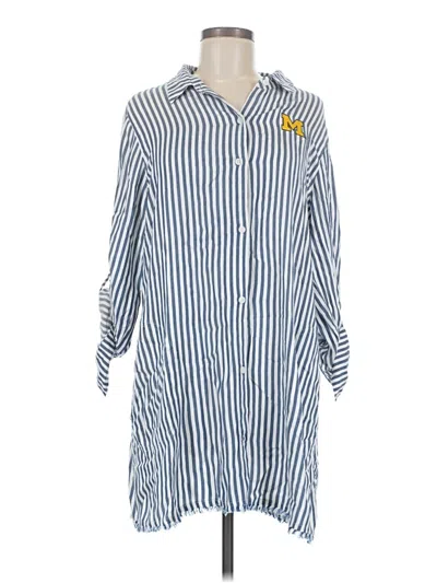Pre-owned Tommy Bahama Casual Dress In Blue
