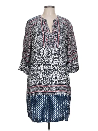 Pre-owned Tommy Bahama Casual Dress In Blue