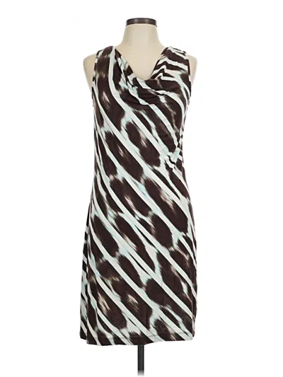 Pre-owned Tommy Bahama Casual Dress In Brown