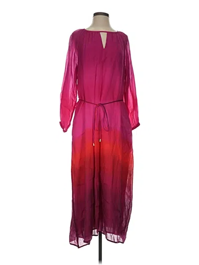 Pre-owned Tommy Bahama Casual Dress In Burgundy