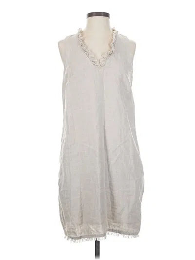 Pre-owned Tommy Bahama Casual Dress In Gray