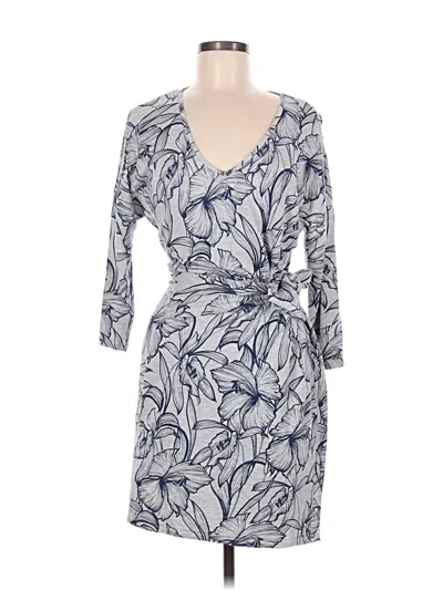 Pre-owned Tommy Bahama Casual Dress In Gray