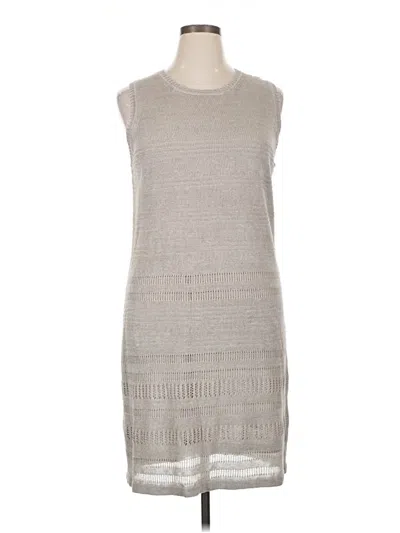 Pre-owned Tommy Bahama Casual Dress In Gray
