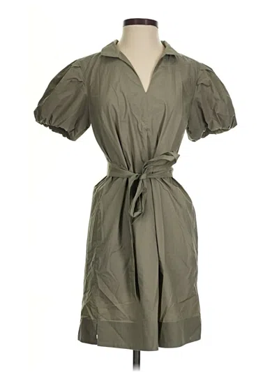 Pre-owned Tommy Bahama Casual Dress In Gray