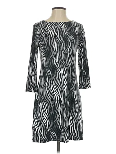 Pre-owned Tommy Bahama Casual Dress In Gray