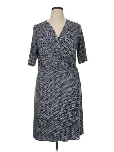 Pre-owned Tommy Bahama Casual Dress In Gray