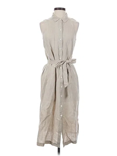 Pre-owned Tommy Bahama Casual Dress In Gray