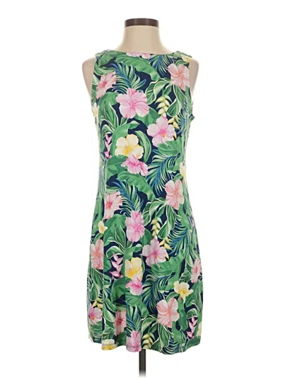 Pre-owned Tommy Bahama Casual Dress In Green