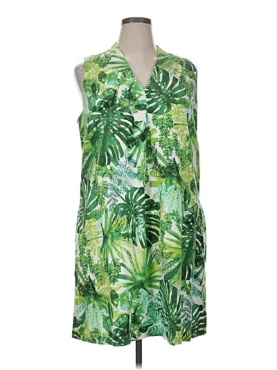 Pre-owned Tommy Bahama Casual Dress In Green