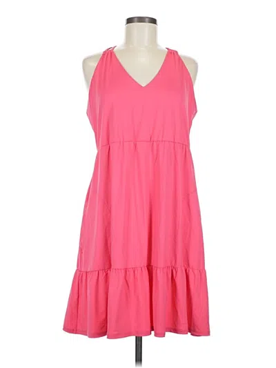 Pre-owned Tommy Bahama Casual Dress In Pink