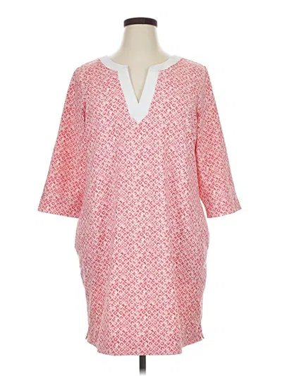 Pre-owned Tommy Bahama Casual Dress In Pink