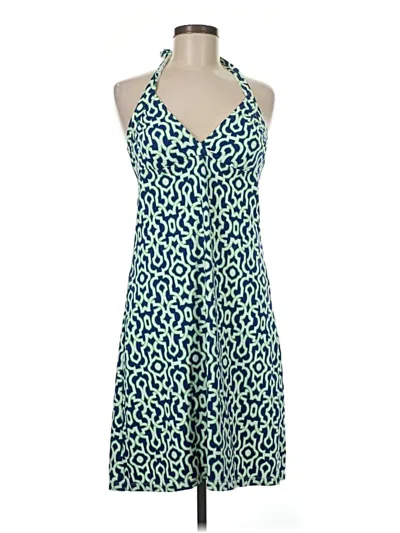 Pre-owned Tommy Bahama Casual Dress In Teal