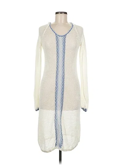 Pre-owned Tommy Bahama Casual Dress In White