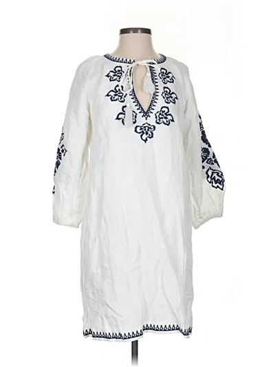 Pre-owned Tommy Bahama Casual Dress In White