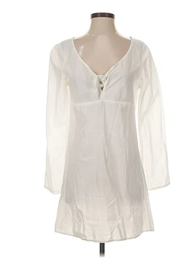 Pre-owned Tommy Bahama Casual Dress In White